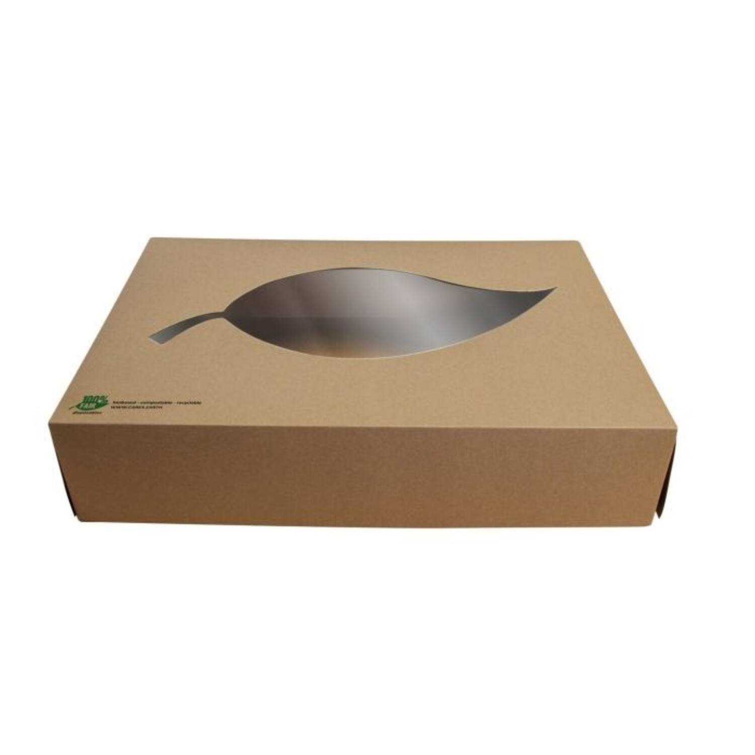 CATERINGDOOS 35cm  10st  BRUIN ECO
